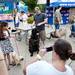 The winners of the shortest, Butter, and tallest, Molly, dog competition during the 3rd annual Dog Days of Summer on Saturday, July 27. Daniel Brenner I AnnArbor.com